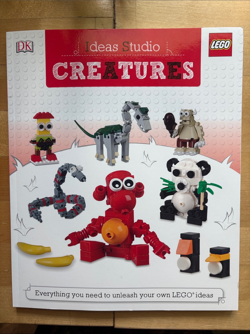 LEGO Ideas Studio Creatures Book - Red, White, Black, Green